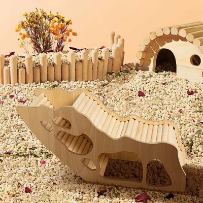 Pet Planet Hamsters Cachette en bois
