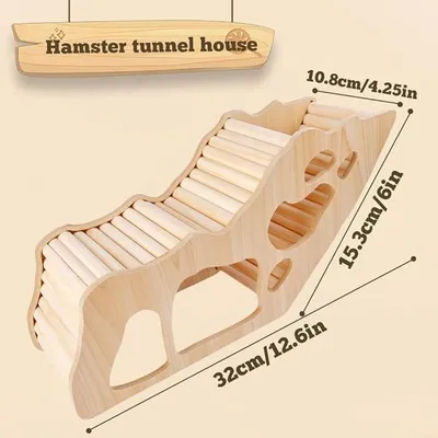 Pet Planet Hamsters Cachette en bois