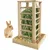 Pet Planet Lapins Nourrisseurs en bois Pet Planet Lapins Nourrisseurs en bois