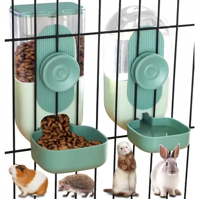Pet Planet Lapins et Caviares Distributeur d'eau et de nourriture suspendu