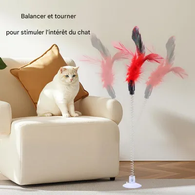 Petopia Baton à chaton avec ventouse