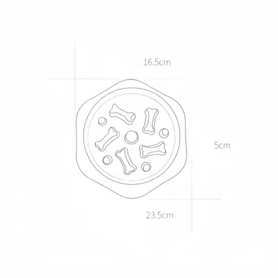 Petopia Gamelle anti - vandalisme pour chien et chat