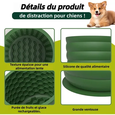 Pet Planet Comida sana, comida lenta, cuencos para perros