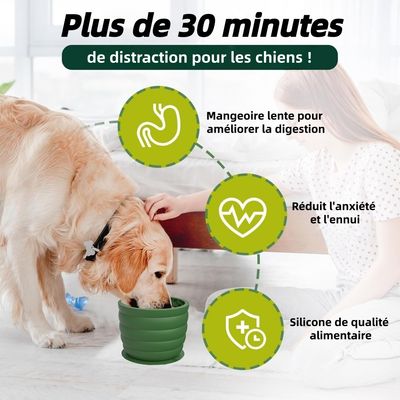 ZooVenture Alimentation Saine Gamelles Slow Food Pour Chien