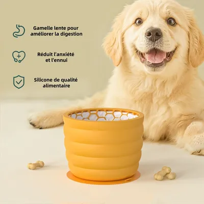 Pet Planet Comida sana, comida lenta, cuencos para perros