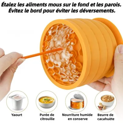 Pet Planet Comida sana, comida lenta, cuencos para perros