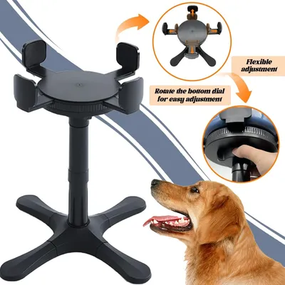 Petopia Support de gamelle surélevée réglable pour chien