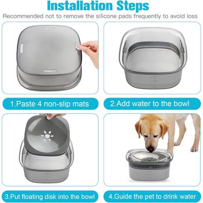 PurrfectFun Bol d'eau pour chien et chat - 2L
