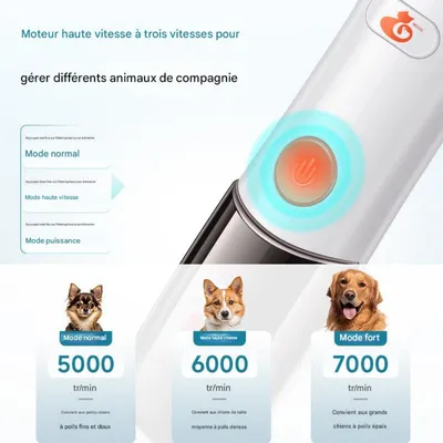 Petopia Tondeuse électrique pour chien et chat