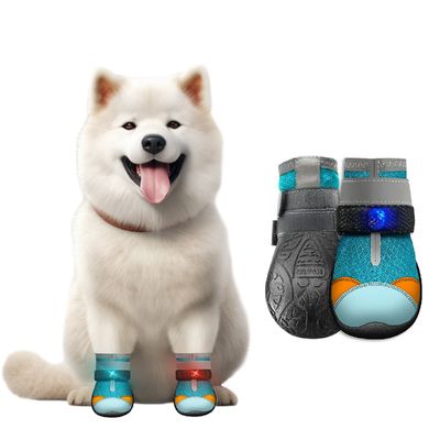 Petopia Chaussures pour chien lumineuses et respirantes