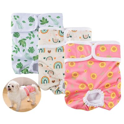 Petopia Couche pour chien femelle lavable