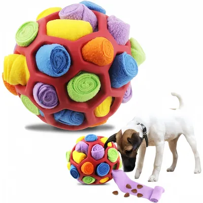Pet Planet ZooVenture Indestructible Balle À Renifler Pour Chien