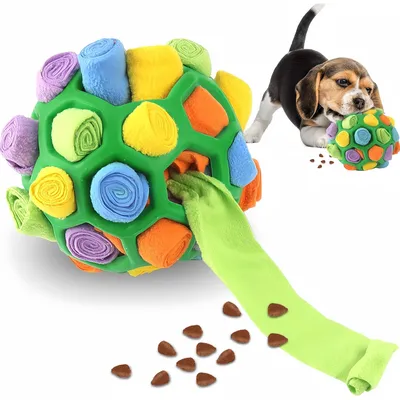 Pet Planet ZooVenture Indestructible Balle À Renifler Pour Chien