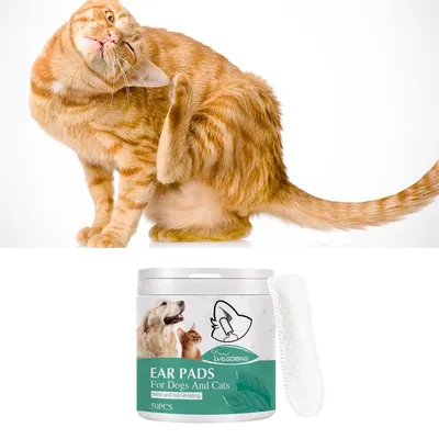 Pet Planet Doigtier de nettoyage d'oreilles pour chats et chiens
