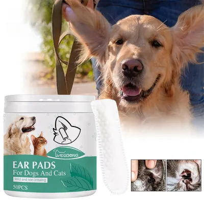 Pet Planet Doigtier de nettoyage d'oreilles pour chats et chiens