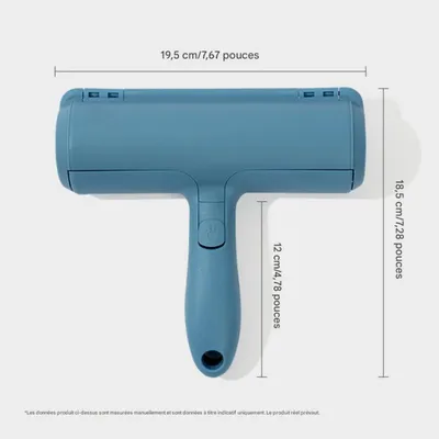 Petopia Rouleau épilateur pour animaux de compagnie