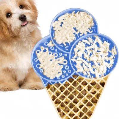 Petopia Tapis à lécher pour chat Slow Food de