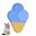 Glace bleue