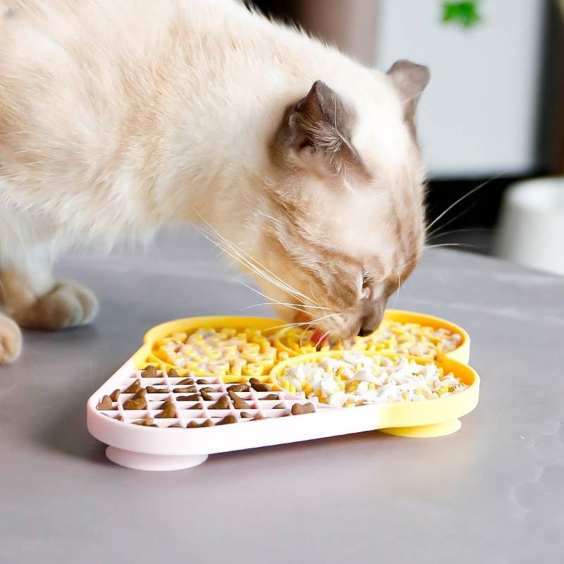 Petopia Tapis à lécher pour chat Slow Food de