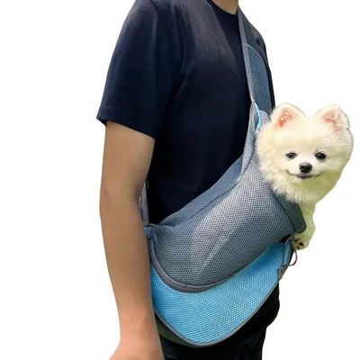 Petopia Sac de transport bandoulière pour animal de compagnie