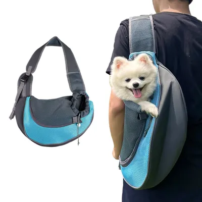 Petopia Sac de transport bandoulière pour animal de compagnie