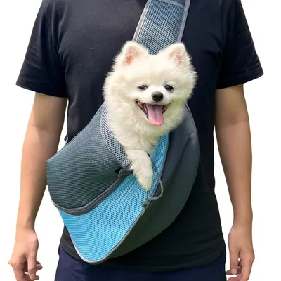 Petopia Sac de transport bandoulière pour animal de compagnie