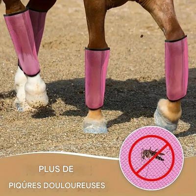 Petopia Protecteurs de jambes en maille pour cheval