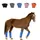 Pack de 4 bleus