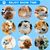 ZooVenture Nettoyage des Dents Lot de 4 Jouets pour chien