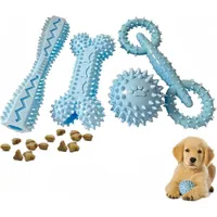 Pet Planet Juguetes para perros para la limpieza dental (paquete de 4)