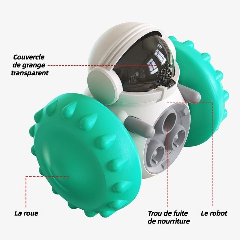 ZooVenture Entraînement IQ distributeur nourriture pour chien et chat