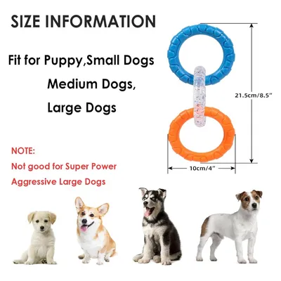 Jouet de dentition en TPR pour chiens et chats