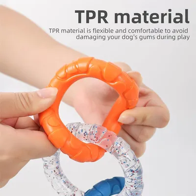 IntiMeg Jouet de dentition en TPR pour chiens et chats