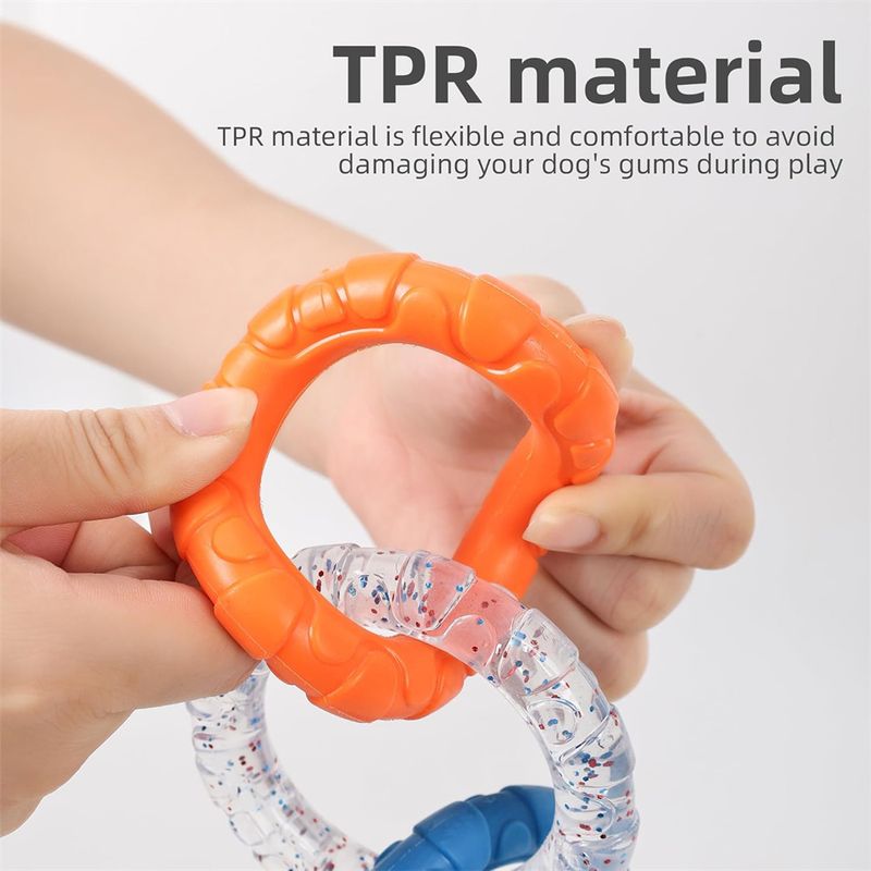 Jouet de dentition en TPR pour chiens et chats