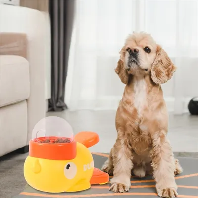 Distributeur interactif de friandises pour chiens - Canard Distributeur interactif de friandises pour chiens - Canard