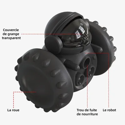 ZooVenture Entraînement IQ distributeur nourriture pour chien et chat