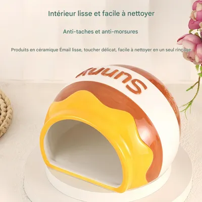 FurryFusion nid de petits animaux en céramique