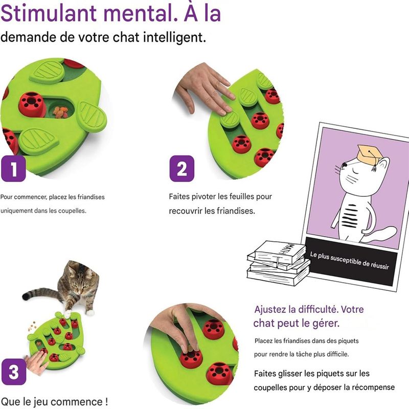 Pet Planet Bol labyrinthe pour chat
