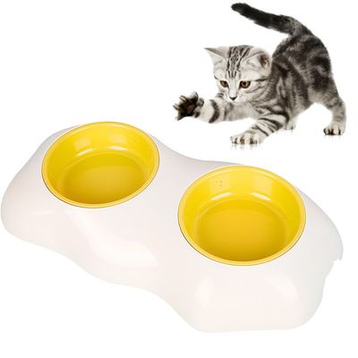Pet Planet Gamelle anti débordement double compartiment