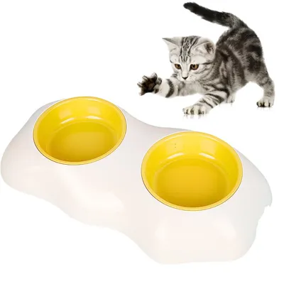 Pet Planet Gamelle anti débordement double compartiment Pet Planet Gamelle anti débordement double compartiment