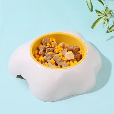 Pet Planet Gamelle anti débordement double compartiment