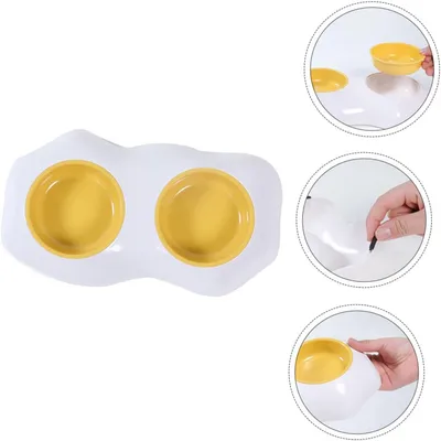 Pet Planet Gamelle anti débordement double compartiment