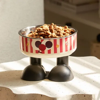 Petopia Bol pour animaux à pattes hautes en acier inoxydable