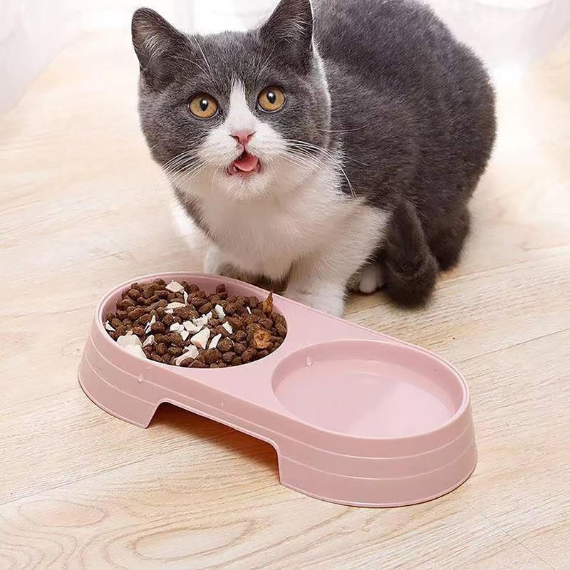 Petopia Gamelle double pour chat et chien