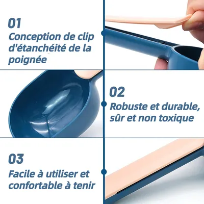 ZooVenture Poignée clip pelle nourriture pour chiens