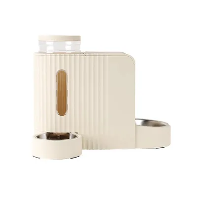 Pet Planet Distributeur d'eau et de nourriture 2-en-1 pour chat