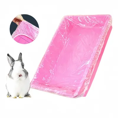 FurryFusion Lot de 50 doublures jetables pour cages de petits animaux