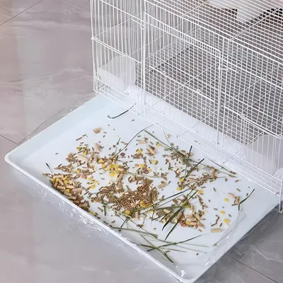 FurryFusion Lot de 50 doublures jetables pour cages de petits animaux