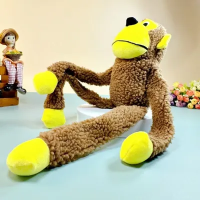 Petopia Jouet pour chien en forme de singe