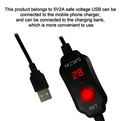 Petit réchauffeur d'aquarium 10W